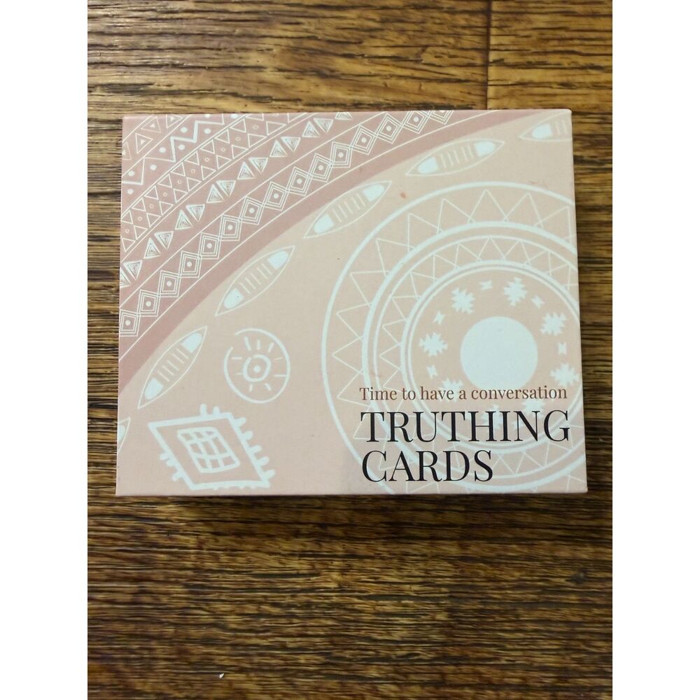 Randi B Time to Have a Conversation Truthing Cards Deck Discussion Game